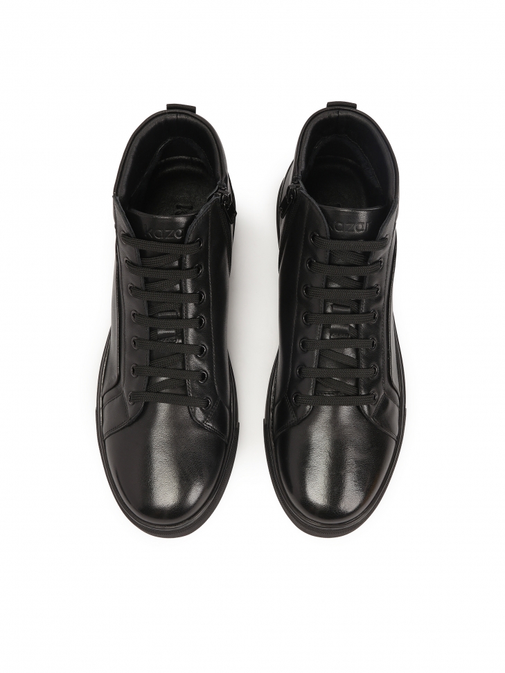 Black men's high top sneakers  LENNART