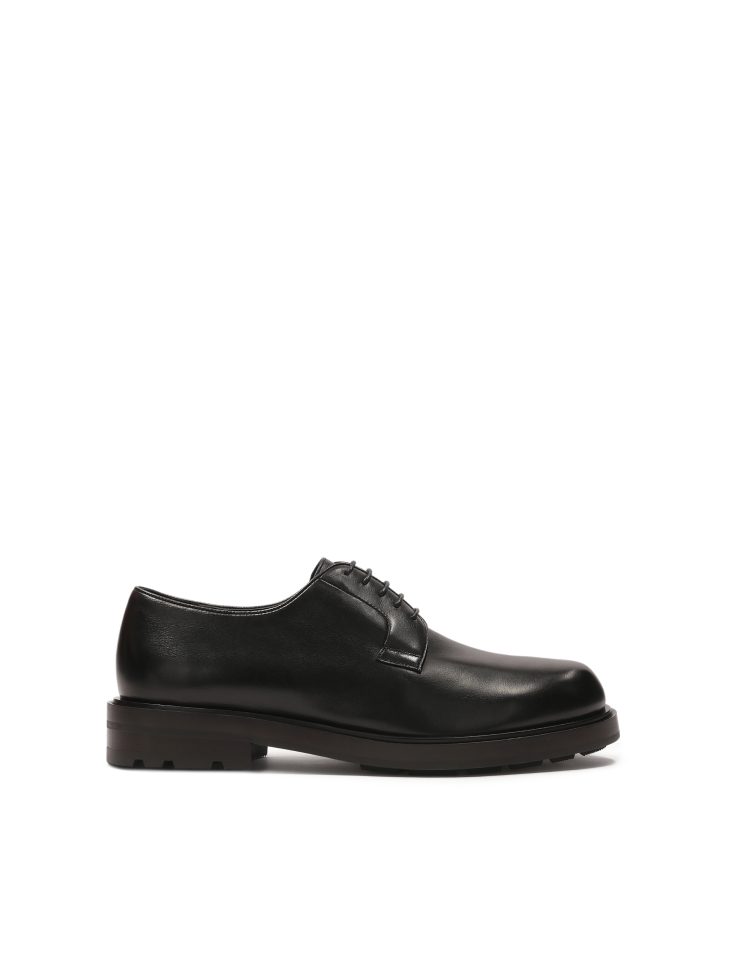 Casual black derby shoes HENRYST