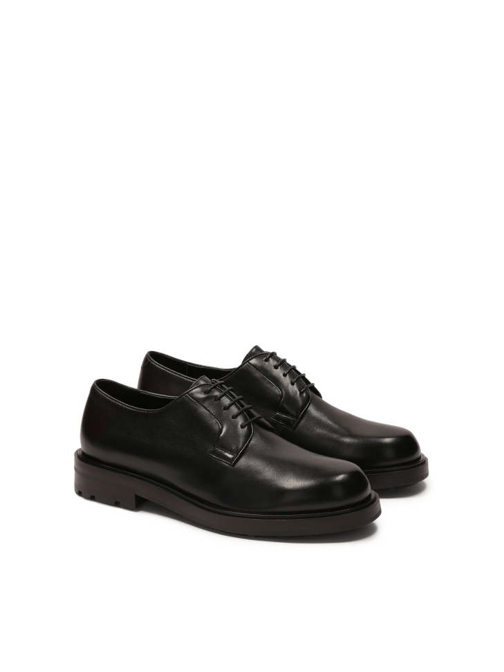 Casual black derby shoes HENRYST