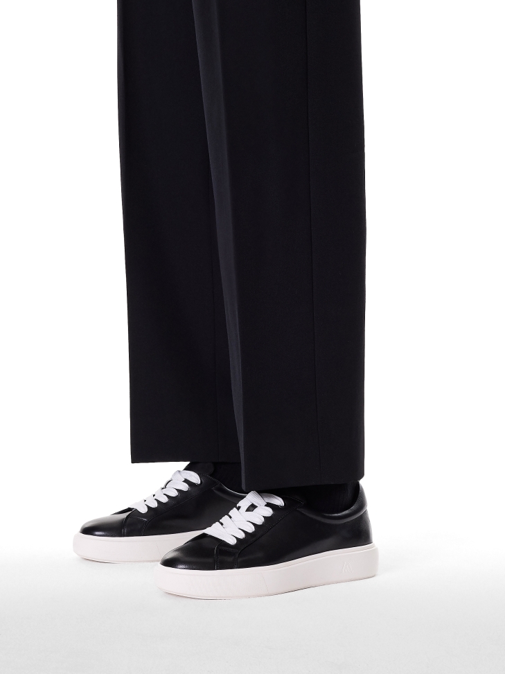 Black sneakers on contrasting sole  KS BASTIEN