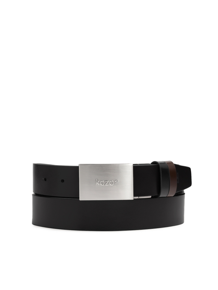 Double-sided belt with full metal buckle PHILIPPO