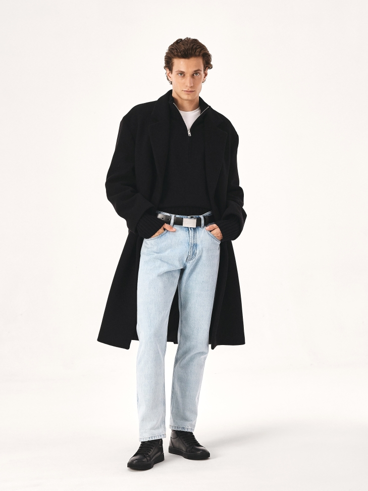 Double-sided belt with full metal buckle PHILIPPO