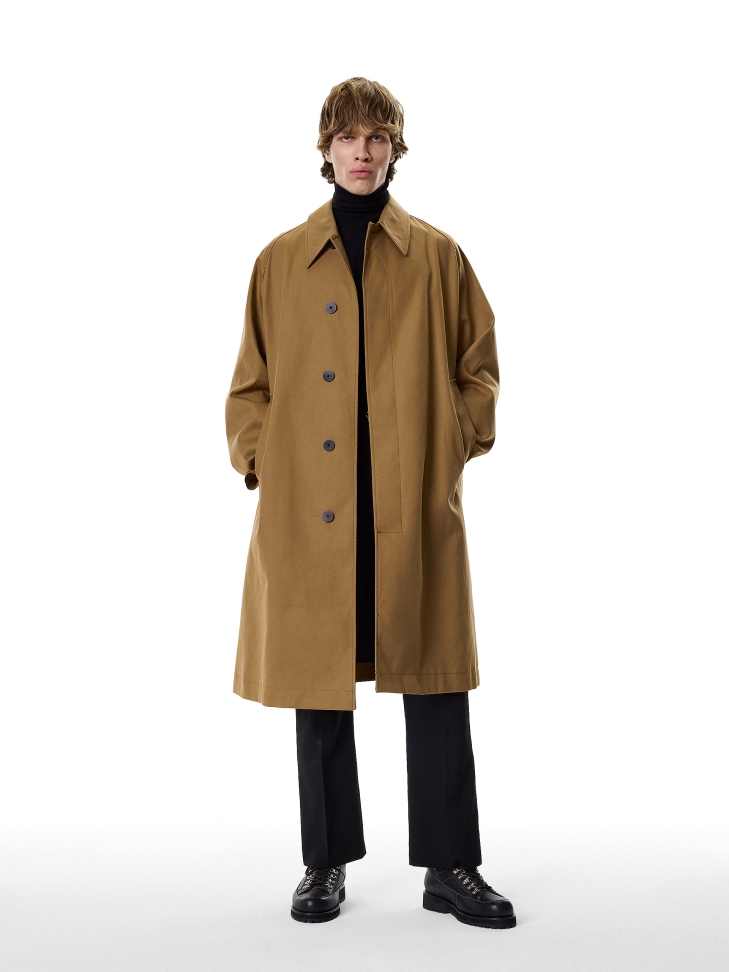 Leather black boots with metal loops  KS BLAISE