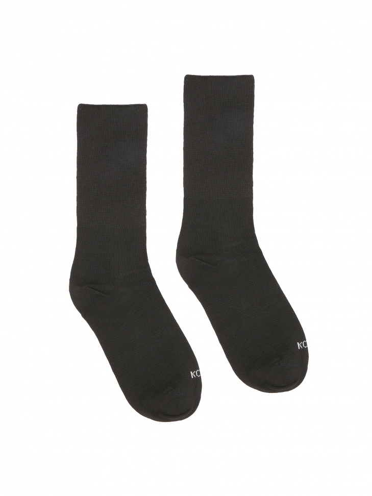 Black cashmere blend socks MIMAS