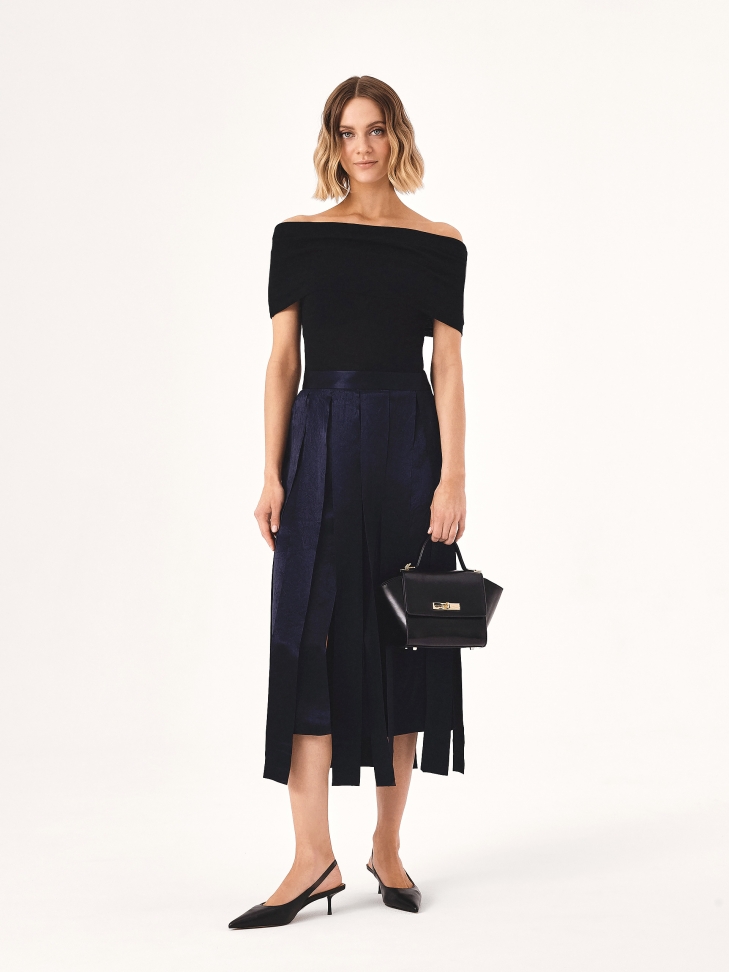 Black slingback pumps BRIA