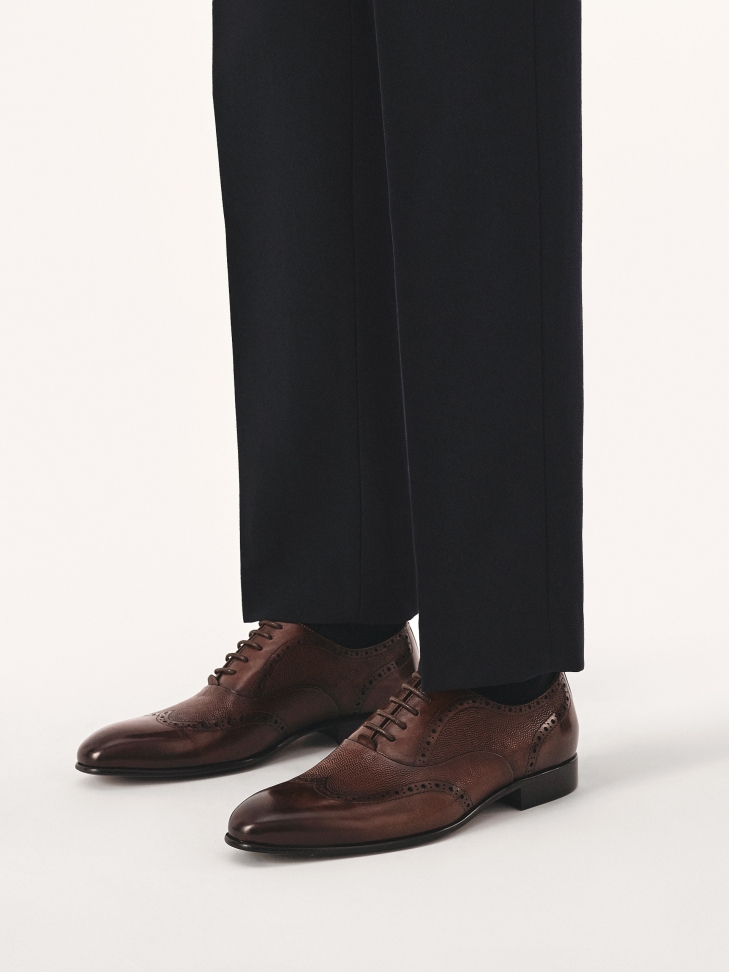 Brogue shoes with closed seam JAZON