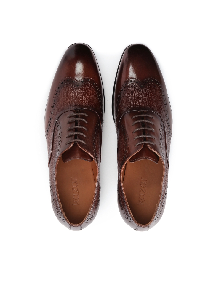 Brogue shoes with closed seam JAZON