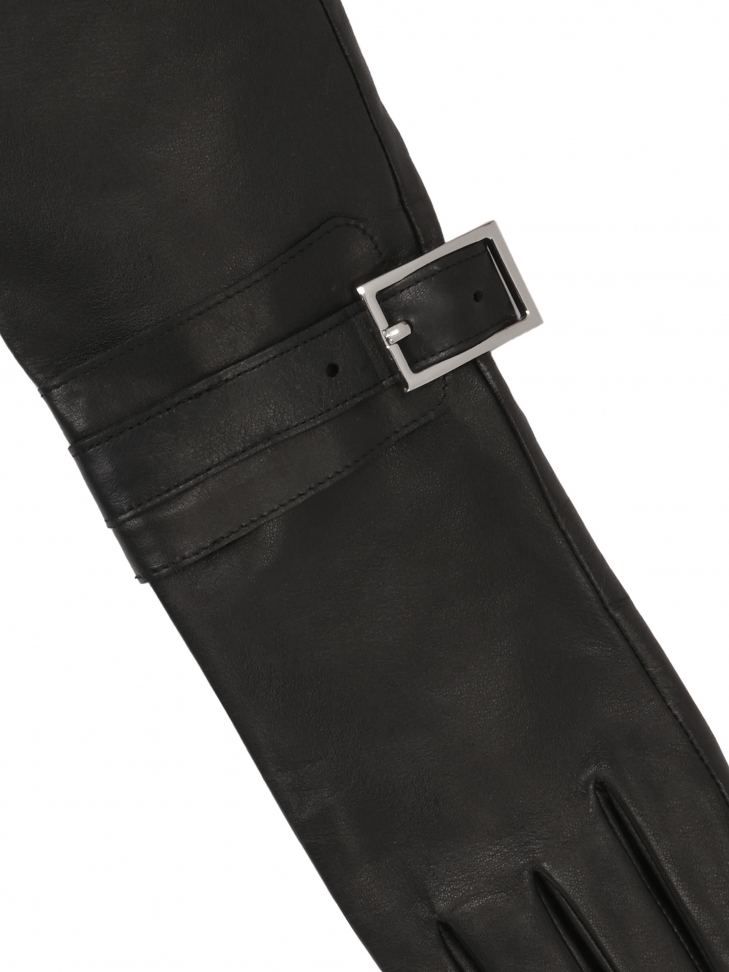 Elegant long gloves with decoration ELIANNA