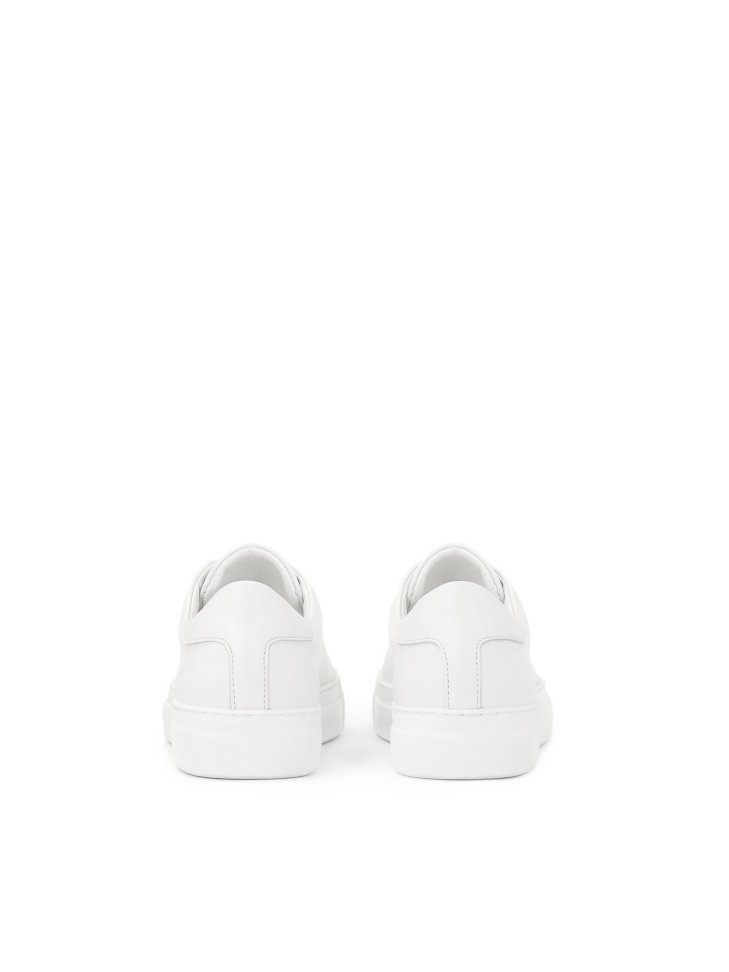 Minimalist sneakers in white color KS DOMINIQUE