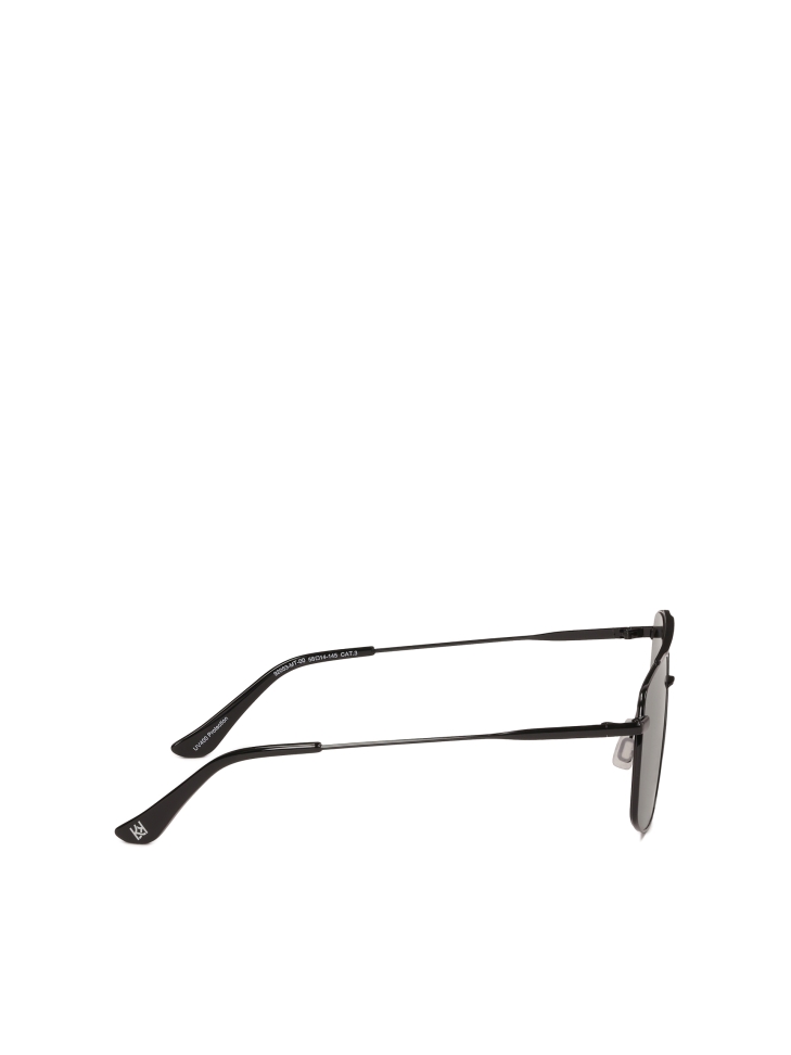 Minimalist black polarized glasses JULLIUSS