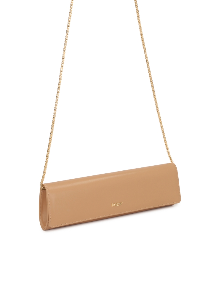 Leather oblong occasion bag VIVIENNE