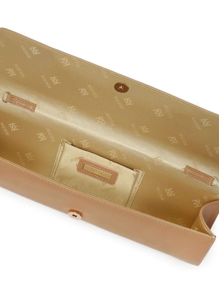 Leather oblong occasion bag VIVIENNE