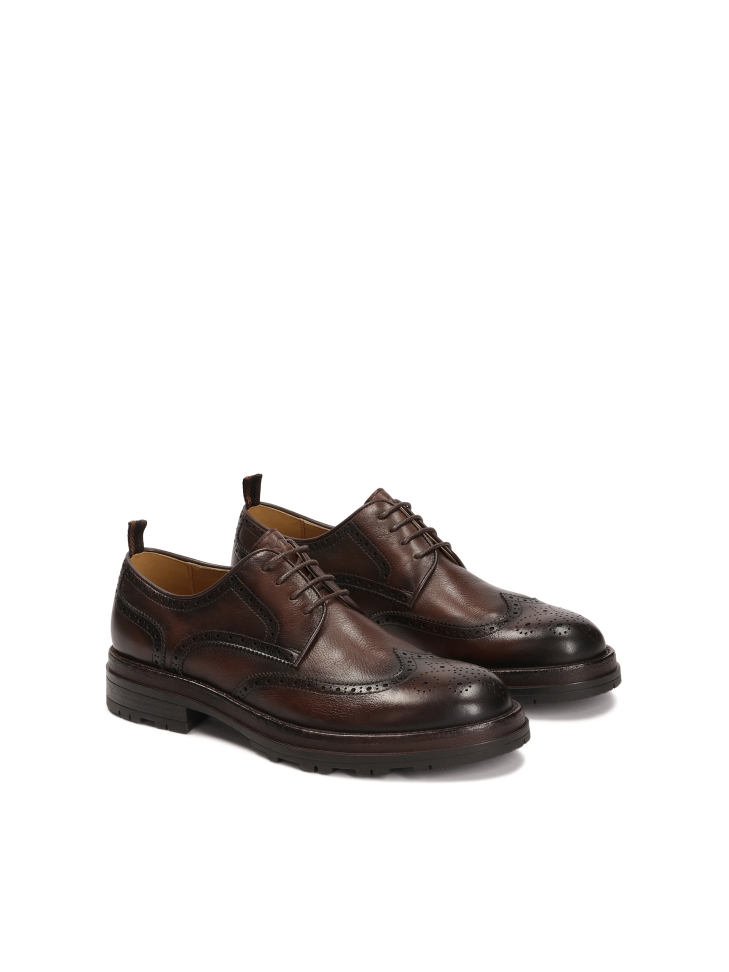 Leather casual shoes with ornamentation PAVELLI