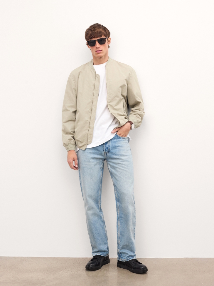 Black ankle sneakers in natural leather TRUXTON