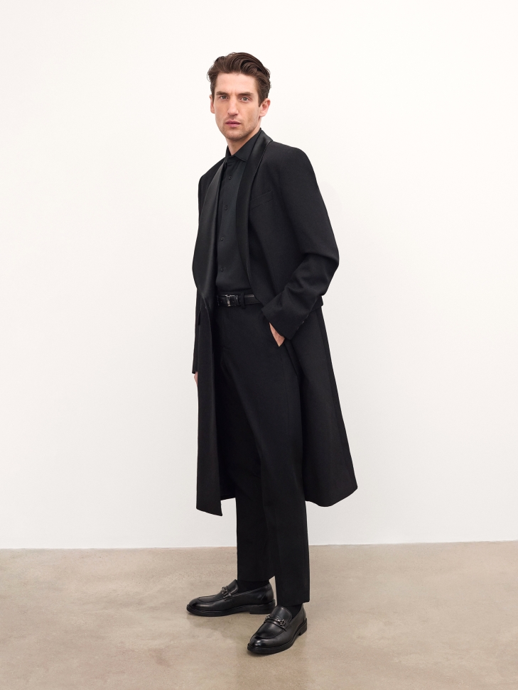 Elegant leather loafers with buckle TIMONES