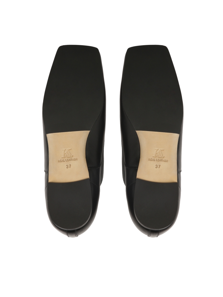 Lace-up shoes with square toe cap KS LORIENT