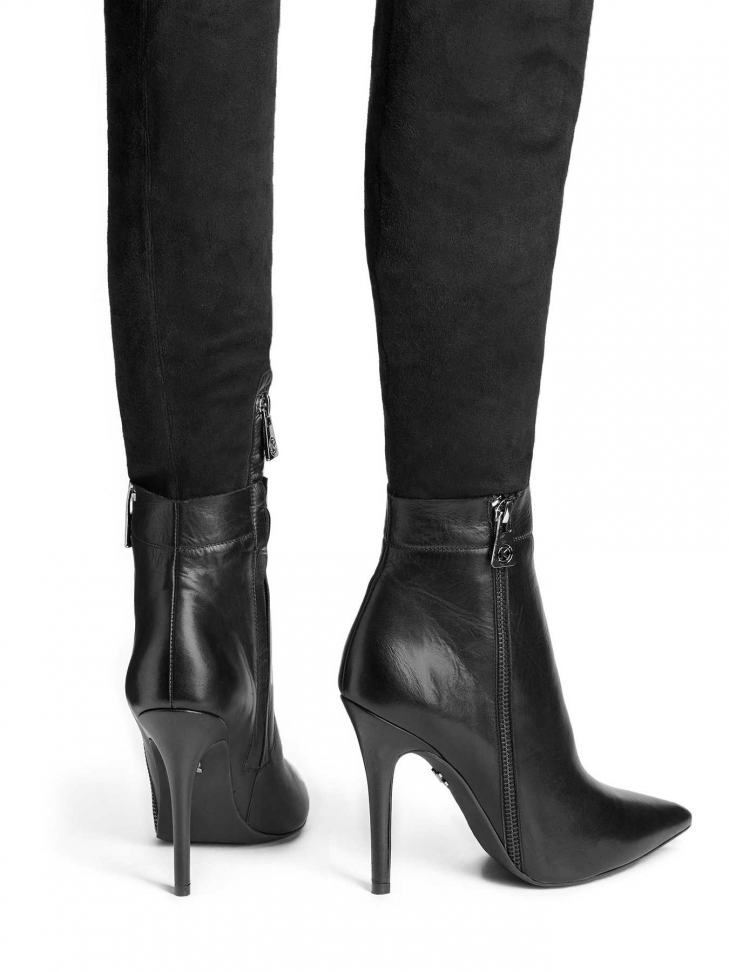 Ladies’ Black ThighHigh Boots SANTA