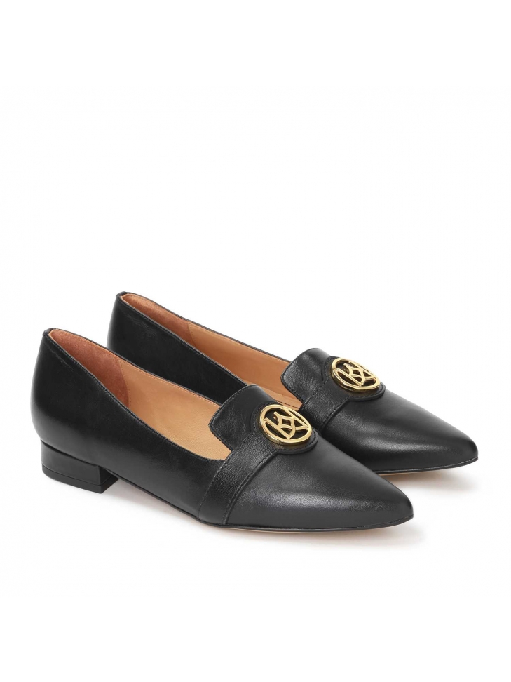 Ladies' black casual shoes LAVENA