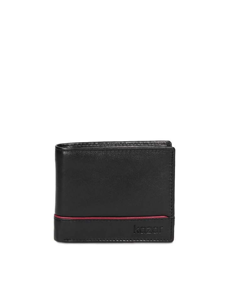 Men's black wallet VINCENT