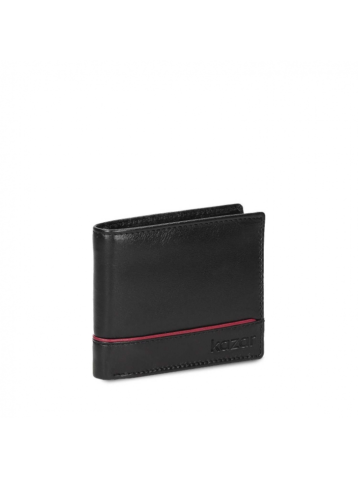 Men's black wallet VINCENT