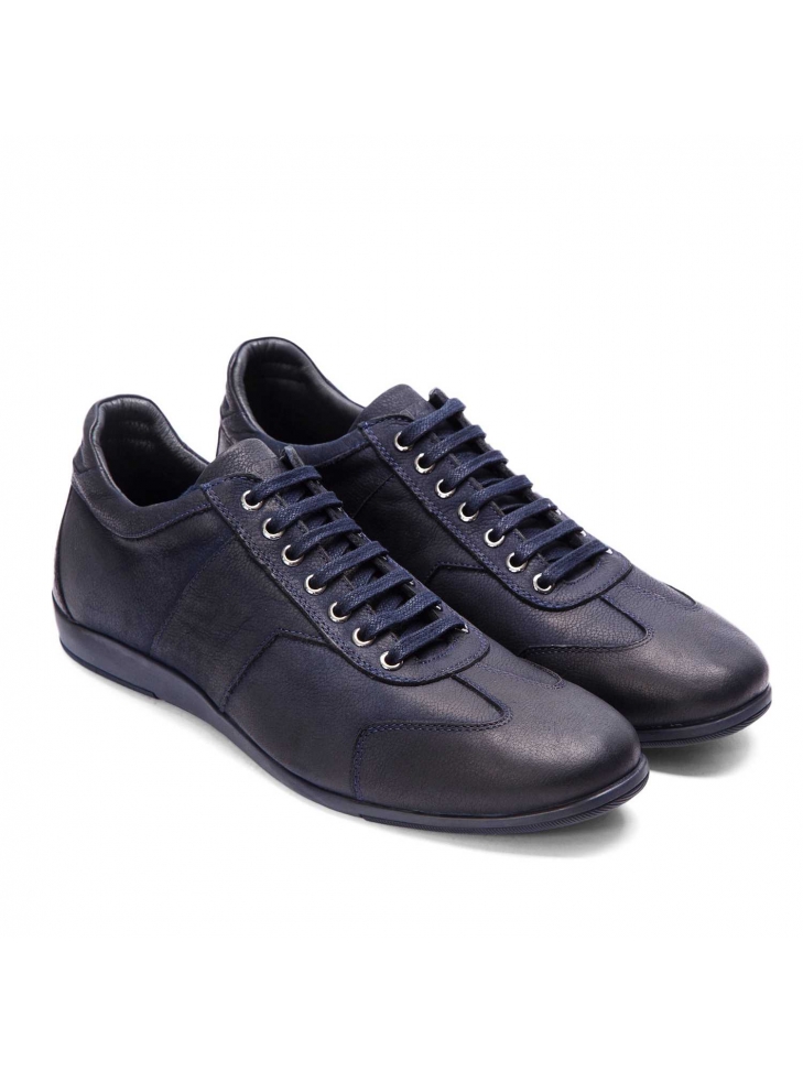 Men's navy blue formal shoes CANLAON