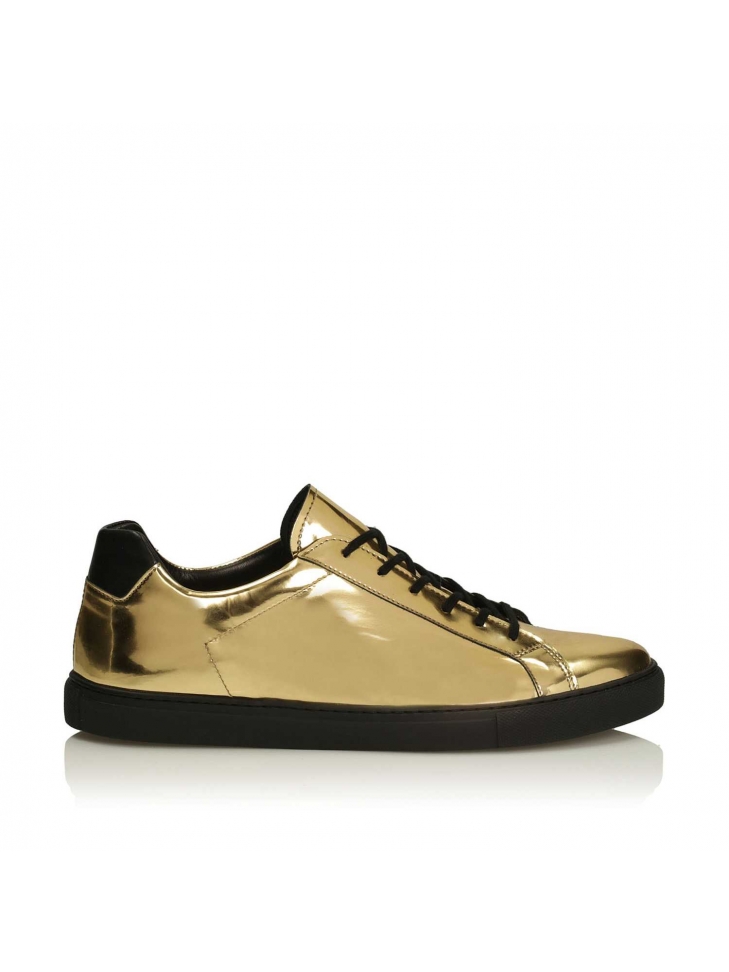 Men's gold sneakers KYLE