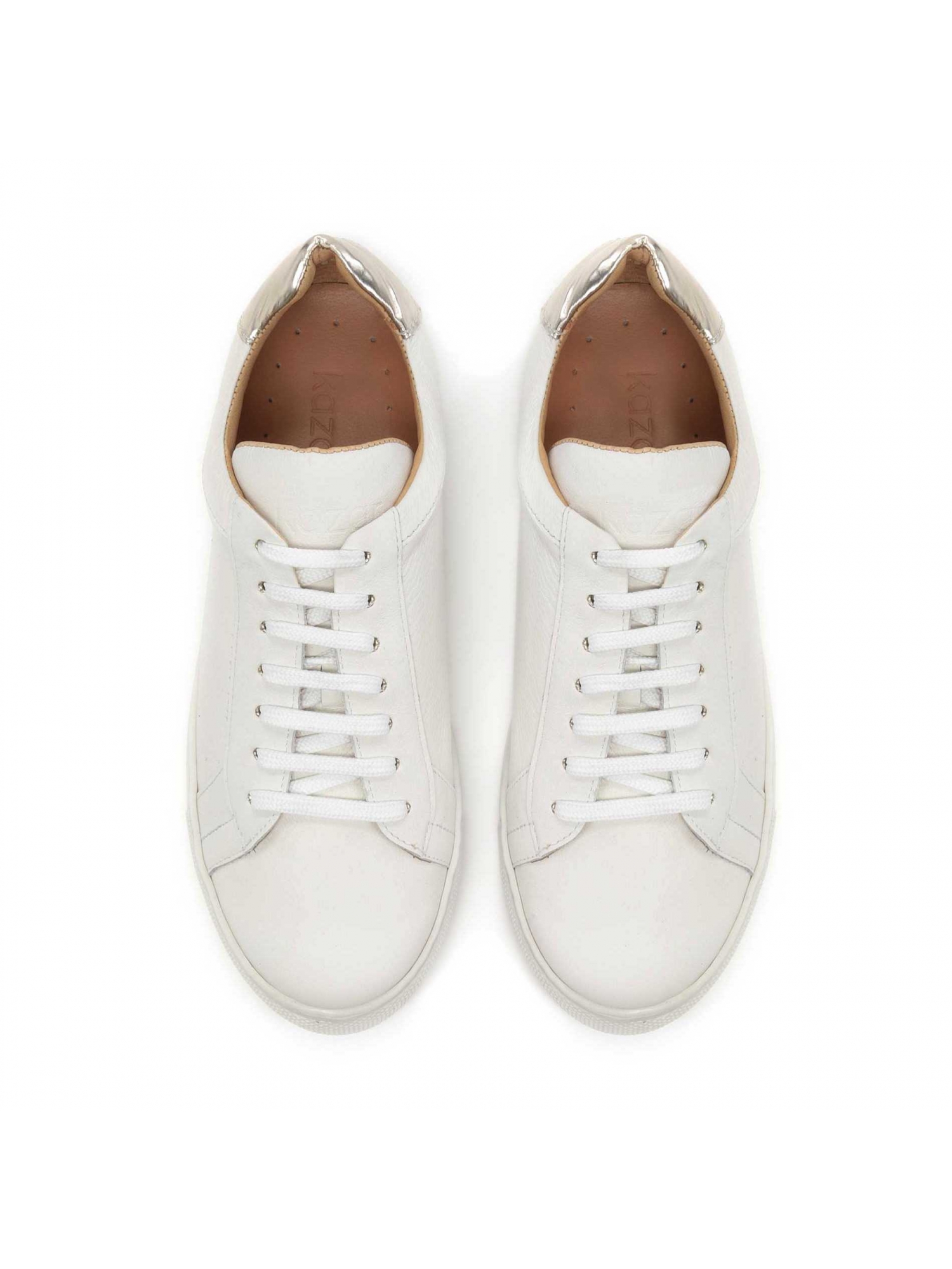 Ladies' white sneakers LEILANI