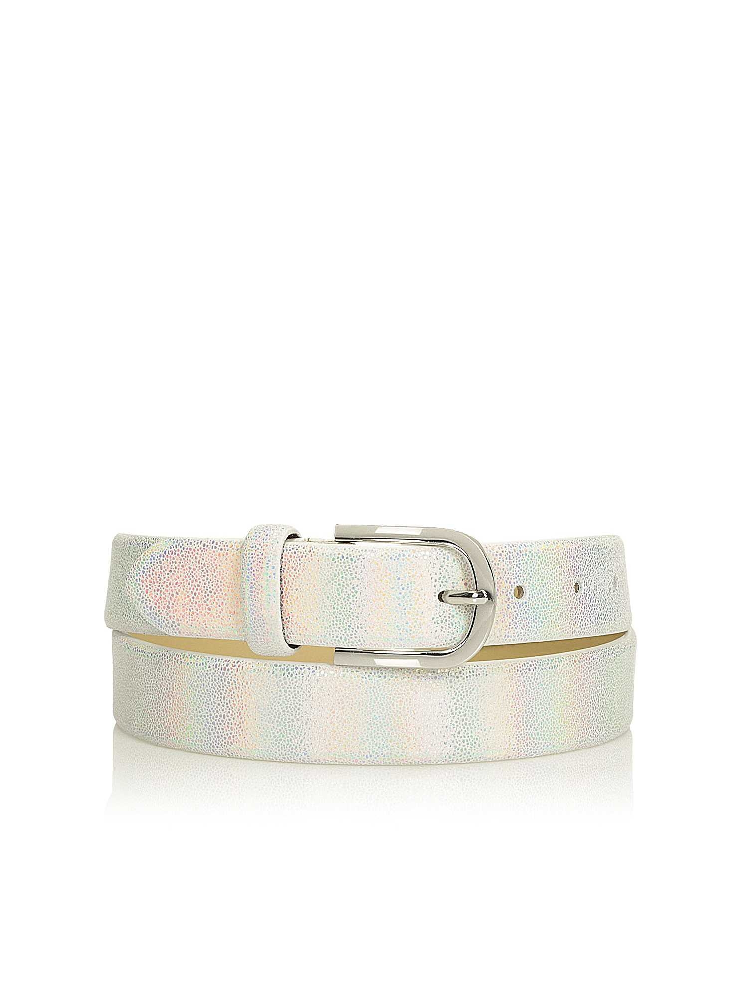 Ladies' silver belt